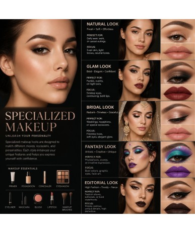Makeup for Special Occasions at Blue Diamond Beauty Lounge