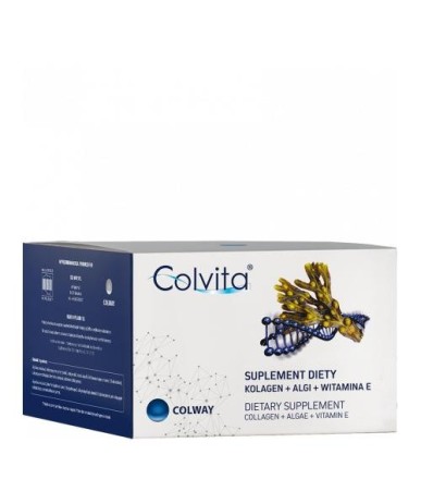 Colvita: Capsulas Colágeno Liofilizado + Algas con Magnesio + Vitamina E