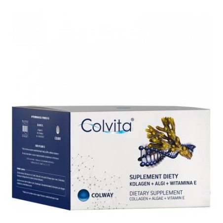 Colvita: Capsulas Colágeno Liofilizado + Algas  + Vitamina E