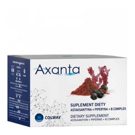 Axanta: Astaxanthin + Piperine + Complex vitamins B
