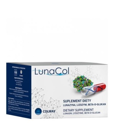 Lunacol: Lunasina + Lisozina + Beta-glucanos | 60 caps